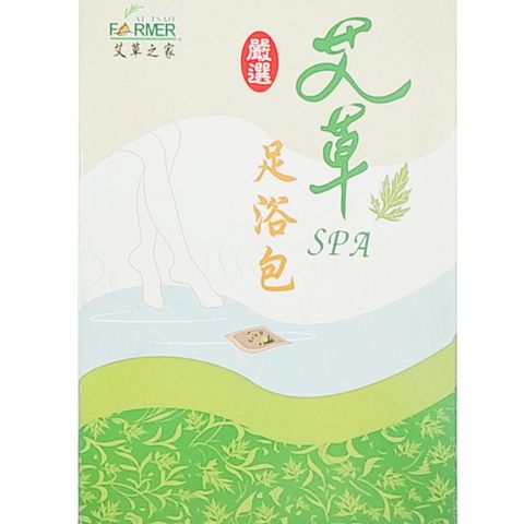 花壇艾草 艾草SPA足浴包(6包入x5盒)