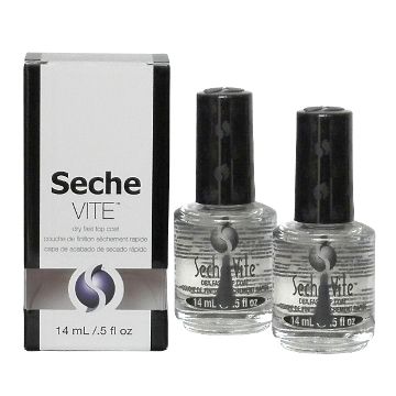美國Seche Vite指甲快乾亮油14ml-二入組