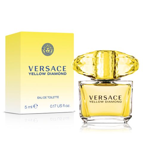 Versace 凡賽斯 香愛黃鑽女性淡香水小香(5ml)