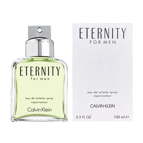 Calvin Klein CK Eternity 永恆男性淡香水 100ml-Tester包裝