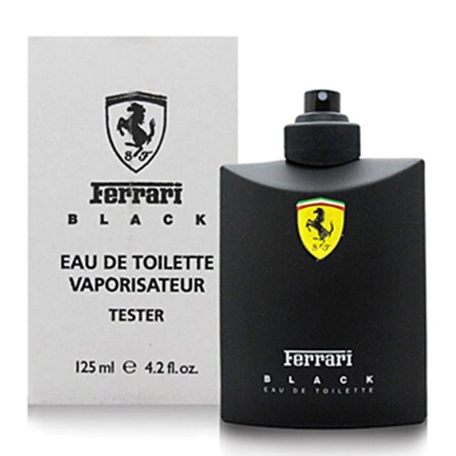 Ferrari 法拉利  黑色男性淡香水 125ml-Tester包裝