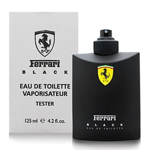 Ferrari 法拉利 黑色男性淡香水 125ml-Tester包裝