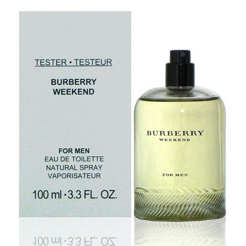 BURBERRY weekend 周末男性淡香水 100ml-Tester包裝