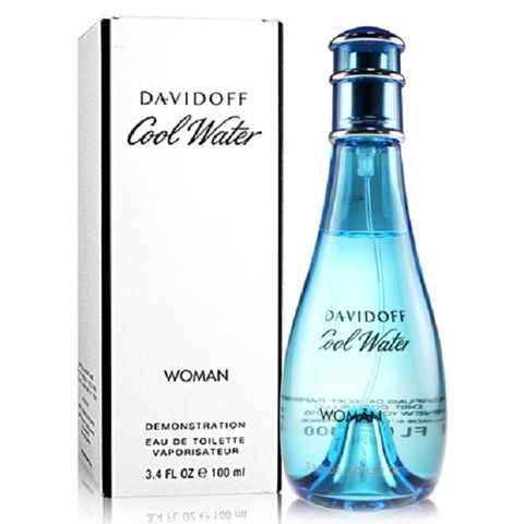 Davidoff 大衛杜夫 Cold Water 冷泉女性淡香水 100ml-Tester包裝