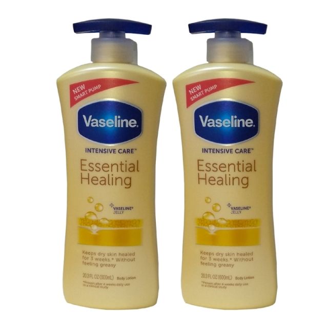 Vaseline 凡士林 (超值二入) 進口 全效滋養潤膚乳液-600ml