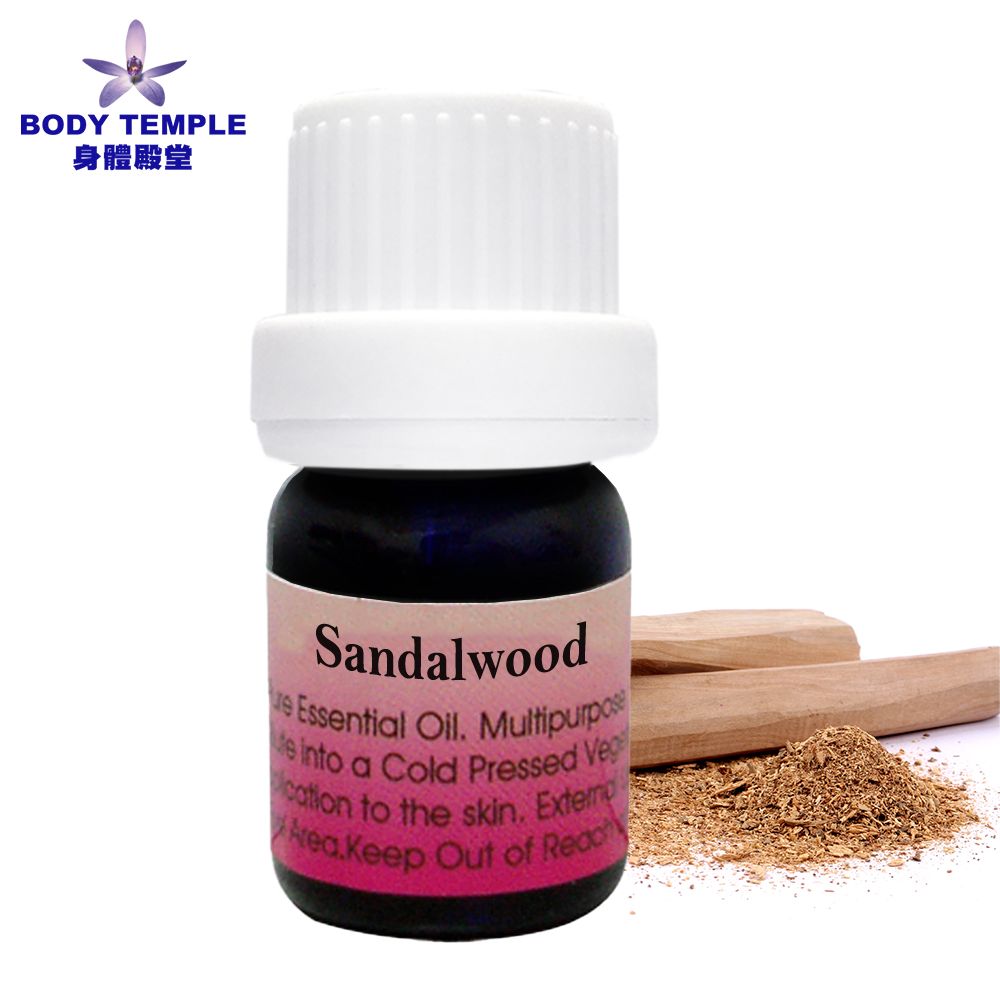 Body Temple 身體殿堂 100%檀香(Sandalwood)芳療精油5ml