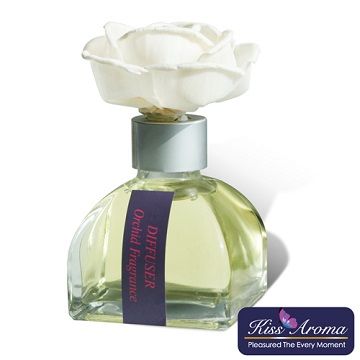 Kiss Aroma 紫蝶愛戀香氛精油擴香瓶_璀璨蘭花100ml