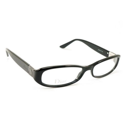 【Dior】迪奧 光學鏡框眼鏡 CD3193 807 橢圓鏡框眼鏡 膠框眼鏡 黑 54mm