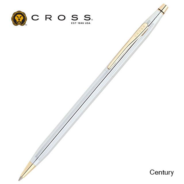 CROSS 高仕 《美國  世紀系列 金鉻原子筆》