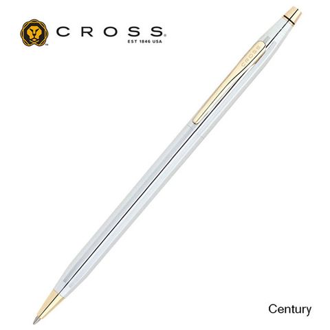 《美國 CROSS 世紀系列 金鉻原子筆》《買筆送筆芯》