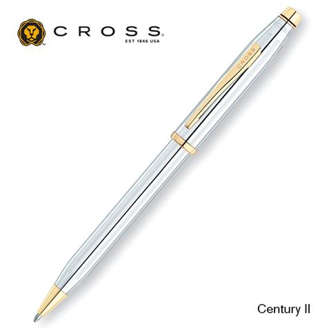 《美國 CROSS 世紀系列 金鉻 原子筆》《買筆送筆芯》