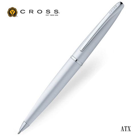 《美國 CROSS ATX 銀鉻 原子筆》《買筆送筆芯》