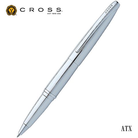 CROSS 《美國  ATX  亮鉻  鋼珠筆》