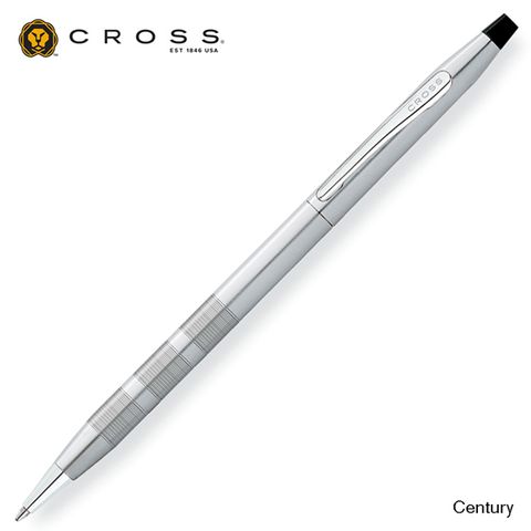 《美國 CROSS 世紀系列 霧銀 原子筆》《買筆送筆芯》