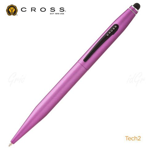《美國 CROSS 高仕玫瑰粉 觸控筆+原子筆 兩用》《買筆送筆芯》
