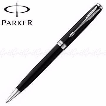 PARKER 派克 《  商籟麗雅黑銀夾 原子筆》