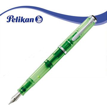 Pelikan 百利金 《新品上市 205 DUO Shiny Green 鋼筆 BB特粗尖》