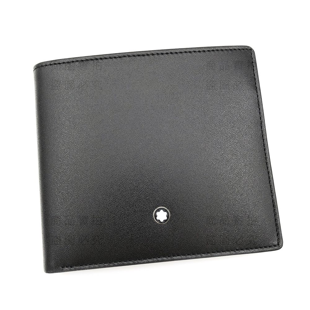 MONTBLANC 萬寶龍 《大師傑作大班系列經典八卡短夾 7163》【德國 】獨特風格真皮設計彰顯性格