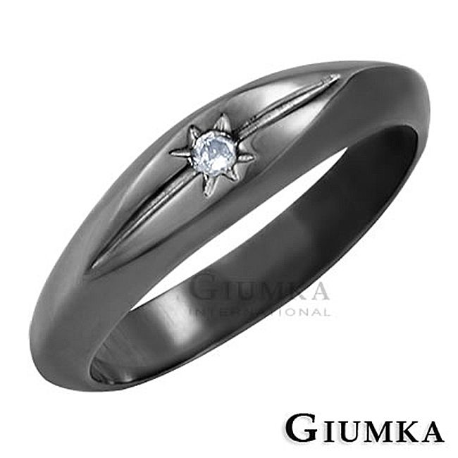 GIUMKA 對戒八心八箭戒指男