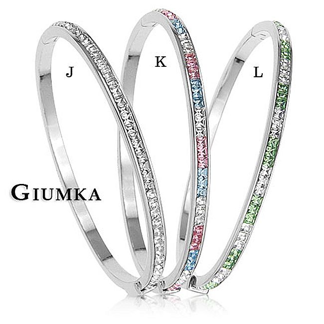 GIUMKA 手環閃亮水晶鑽