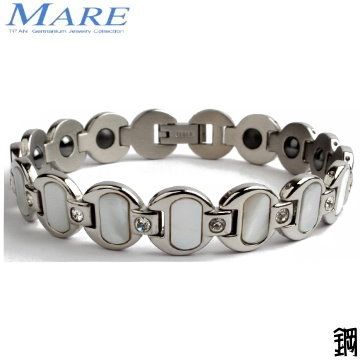 MARE 【-316L白鋼系列】橢型(珍珠母貝) 款