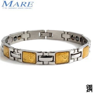 MARE 【-316L白鋼系列】金箔(彌勒佛像圖)方型  款