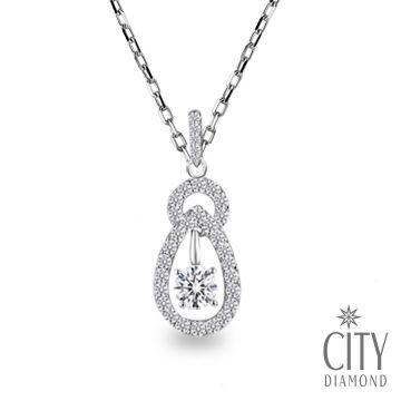 City Diamond 引雅 『皇冠之戀』K金項鍊