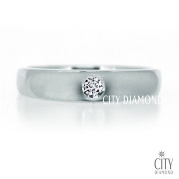 City Diamond 引雅  Petite鑽戒(男)