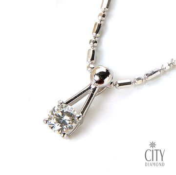 City Diamond 引雅 『東京鐵塔』20分鑽石項鍊