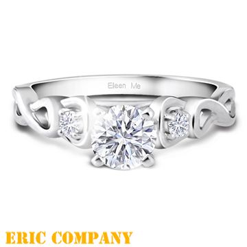 【EM eileen me】Riva 0.60ct  完美八心八箭 鑽戒