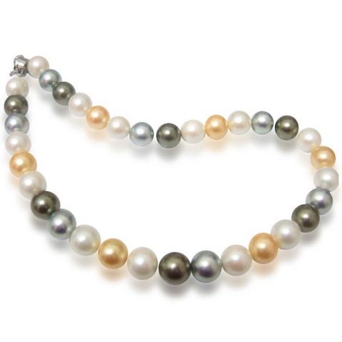 【小樂珠寶】3A南洋深海貝珍珠項鍊＊母親節熱賣第一名款