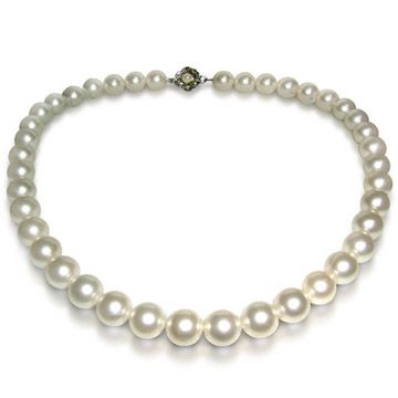 【小樂珠寶】3A南洋深海貝珍珠項鍊*簡約美麗款