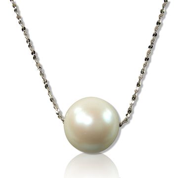 【小樂珠寶】3A南洋深海貝珍珠墬子＊超美白色