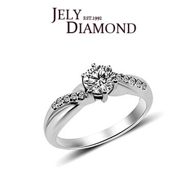 【JELY】DESIRE GIA 0.30克拉八心八箭美鑽戒