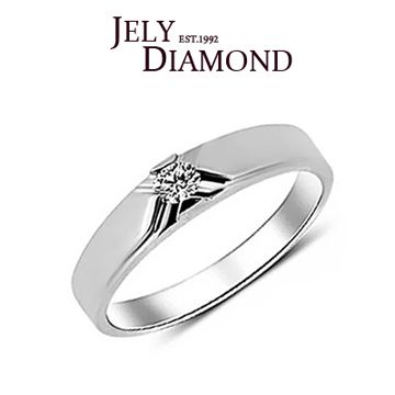 【JELY】光芒10分經典美鑽戒