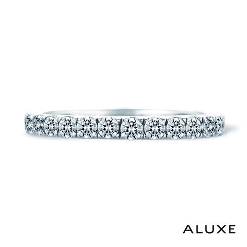 【ALUXE 亞立詩鑽石】The Classic系列 美鑽線戒