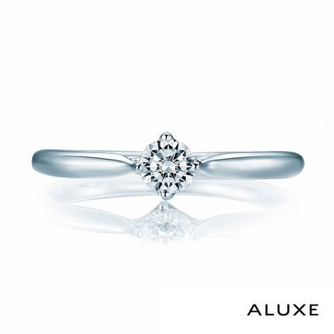 A Diamond亞立詩鑽石 0.20克拉 優雅柔美鑽戒女戒