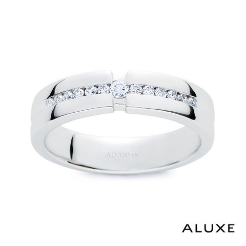 ALUXE 亞立詩 18K金 結婚男戒 RB0036