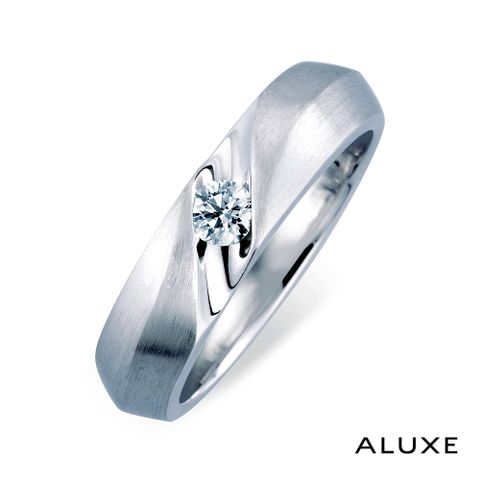 ALUXE 亞立詩 18K金 結婚男戒 RB0072