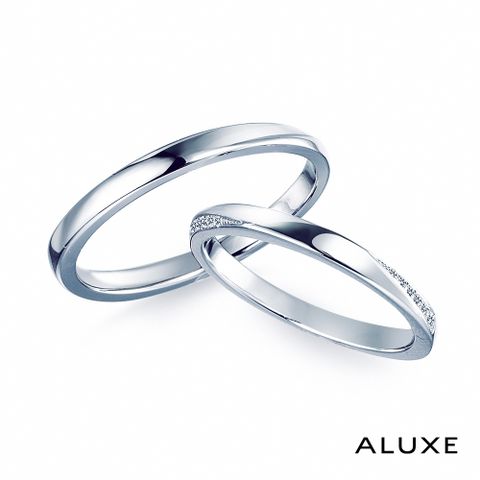 【ALUXE 亞立詩鑽石】Eternal系列 18K金對戒