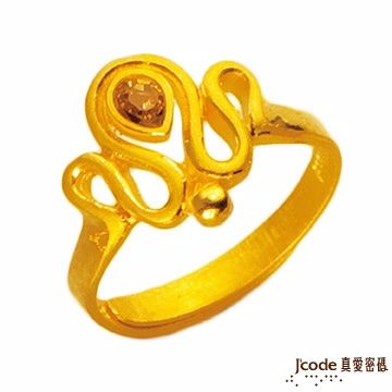 Jcode 真愛密碼 Jcode 愛的歸宿純金戒指 約1.1錢