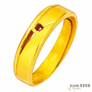 Jcode 真愛密碼 Jcode 黃金海岸 純金戒指(女)