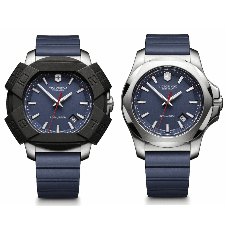 Victorinox 瑞士維氏I.N.O.X.系列計時腕錶-海軍藍43mm (241688