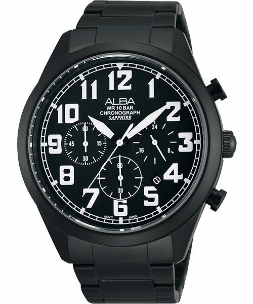 Alba wr 10 clearance bar chronograph sapphire