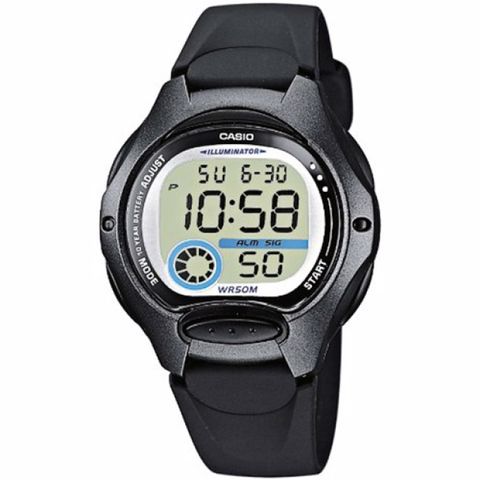 CASIO 卡西歐 多功能輕巧電子錶 LW-200-1BVDF