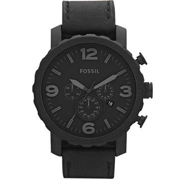 618購物節★送好禮FOSSIL 大世紀戰神三眼計時手錶(JR1354)-黑