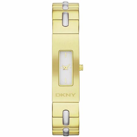 DKNY 別緻風格時尚腕錶-金