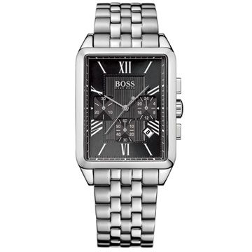 Hugo Boss 簡約優雅大錶徑計時腕錶