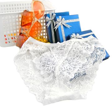 日本進口【千趣會】義大利製造性感時尚天白內褲 