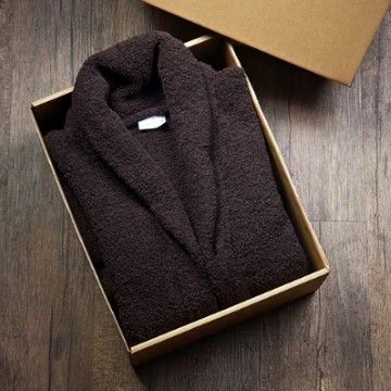 成人睡浴兩用袍~深巧克力